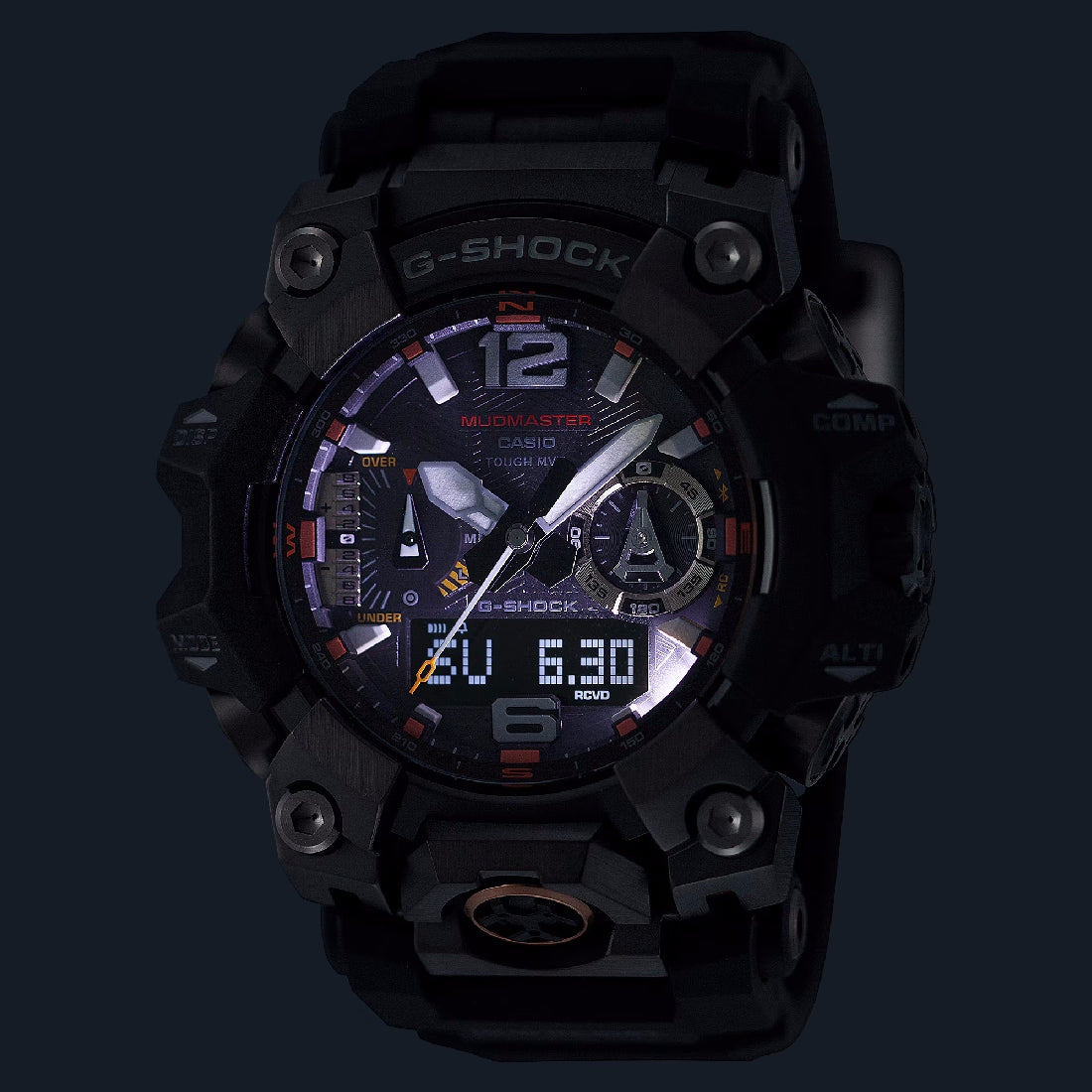 Orologio G-Shock Mudmaster GWG-B1000EC-1AER nero emergenza