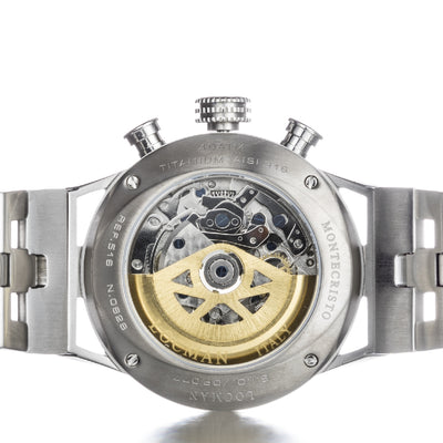 Locman Montecristo Chrono automatico nero acciaio 0516A01S-00BKORB0