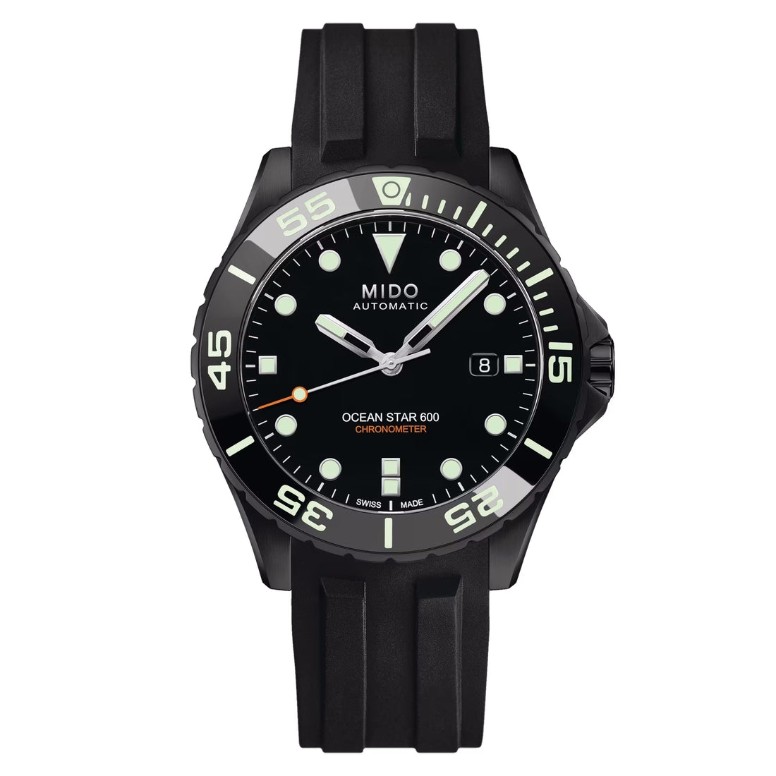 Orologio Mido Ocean Star 600 Chronometer DLC nero