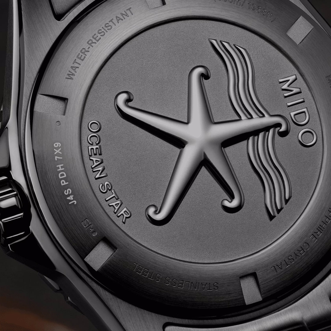 Orologio Mido Ocean Star 600 Chronometer DLC nero