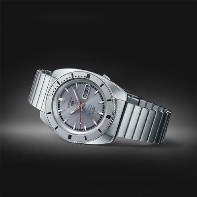 Orologio Seiko 5 Sports SRPL03K1 silver limited riedizione 1968