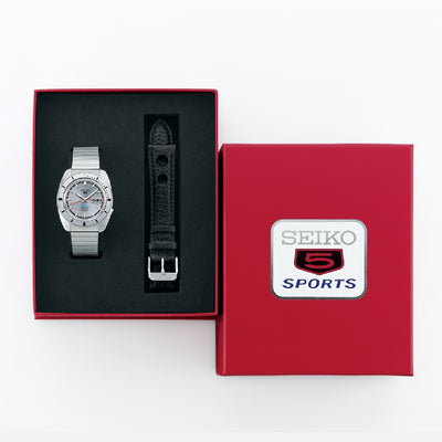 Orologio Seiko 5 Sports SRPL03K1 silver limited riedizione 1968