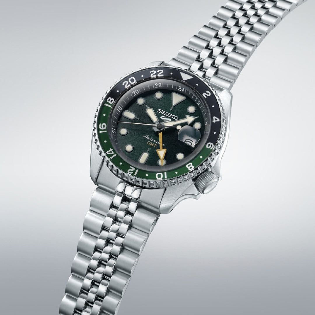 Orologio Seiko Sports SSK035K1 GMT verde jubilee Paladini