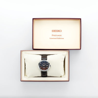 Orologio Seiko Presage SRPK75J1 limited Purple Sunset box