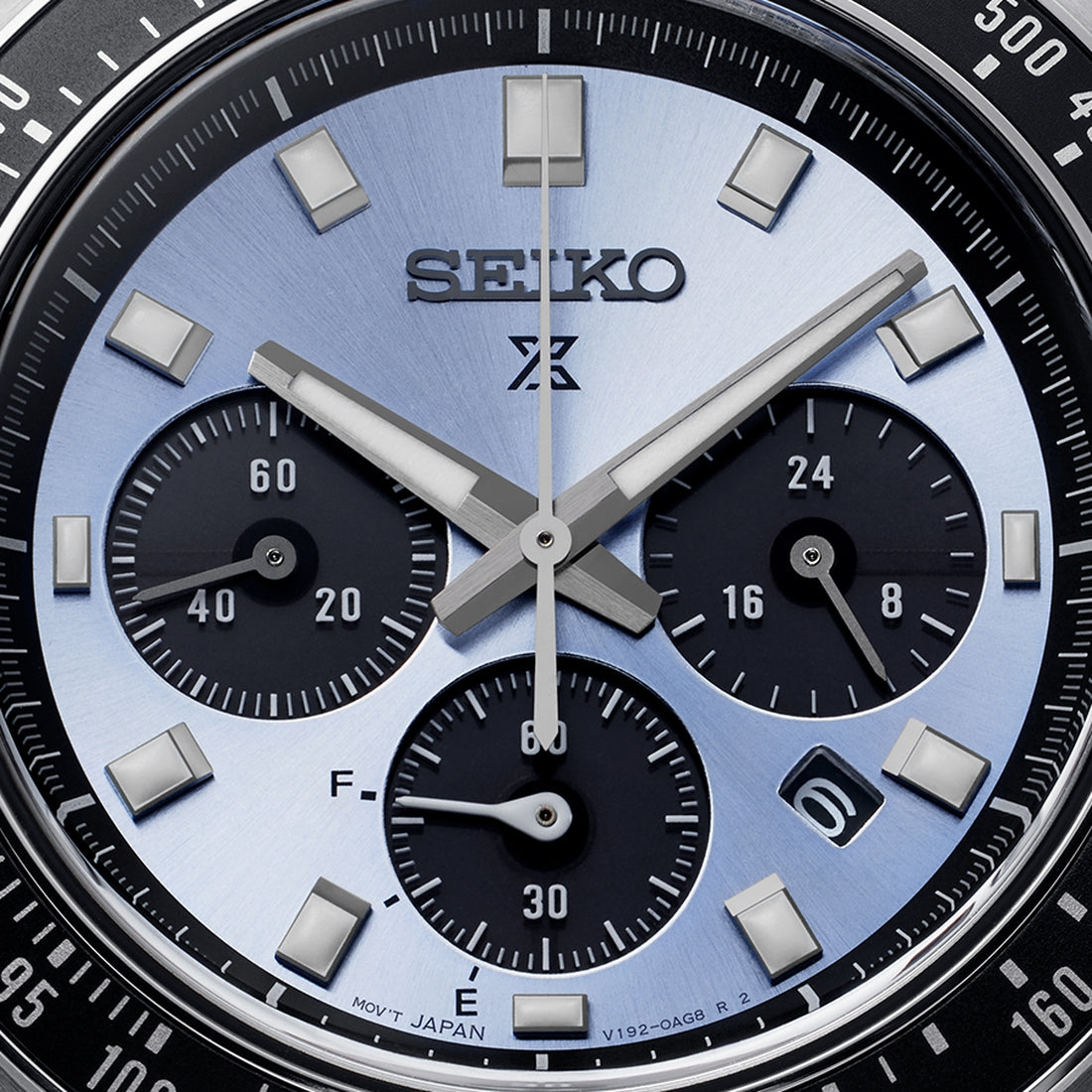 Orologio Seiko Prospex SSC935P1 cronografo azzurro carica solare