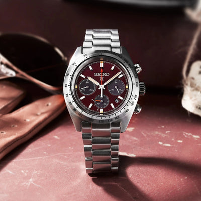 Orologio Seiko Prospex SSC953P1 Speedtimer limited rosso racing