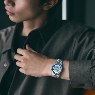 Orologio Seiko SMGG21P1 riedizione Rotocall blu e grigio