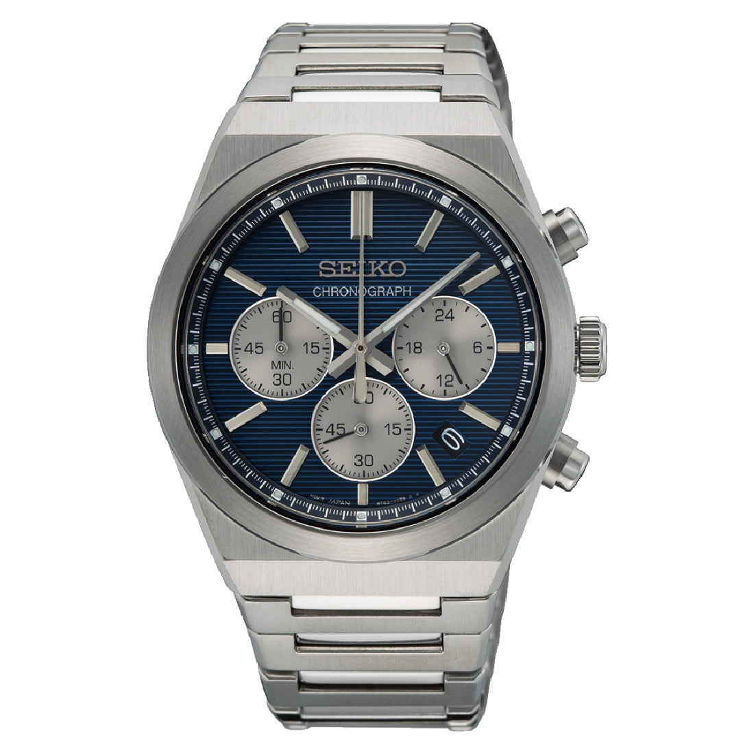 Orologio Seiko Sport SSB453P1 cronografo quarzo blu