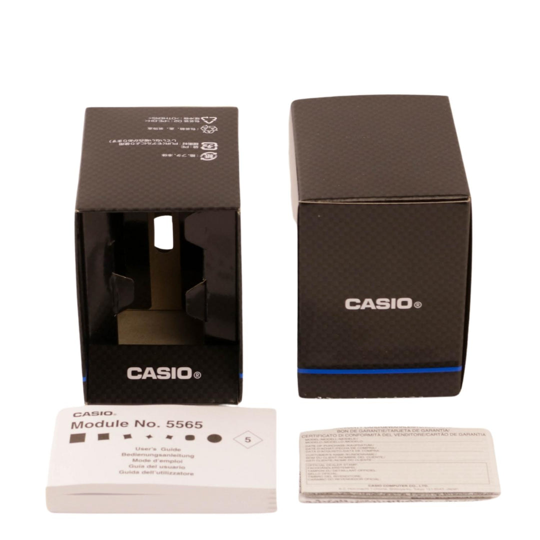 Casio Collection MDV-107D-3A Orologio Uomo Quarzo | Sub 200mt | Bracciale Acciaio Grigio | Quadrante Nero
