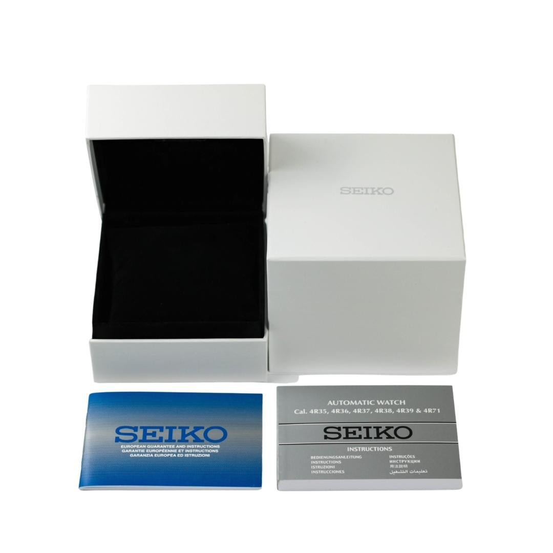 Orologio Seiko Presage GMT SSK041J1 beige sfumato cinturino pelle