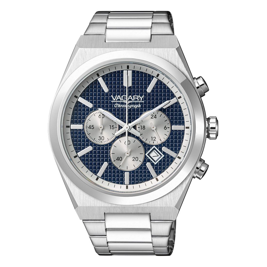 Orologio Vagary Timeless da uomo IV4-918-73 blu acciaio