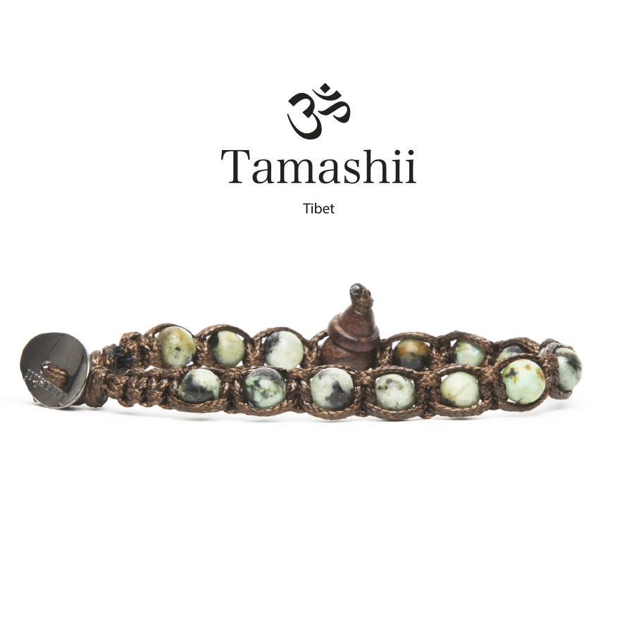 Bracciale mini Tamashii in turchese africano