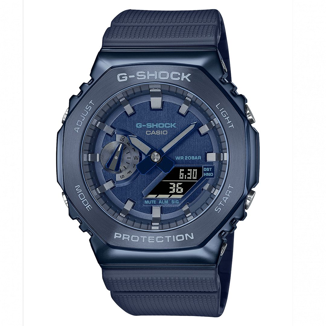 Orologio G-Shock GM-2100N-2AER in acciaio blu