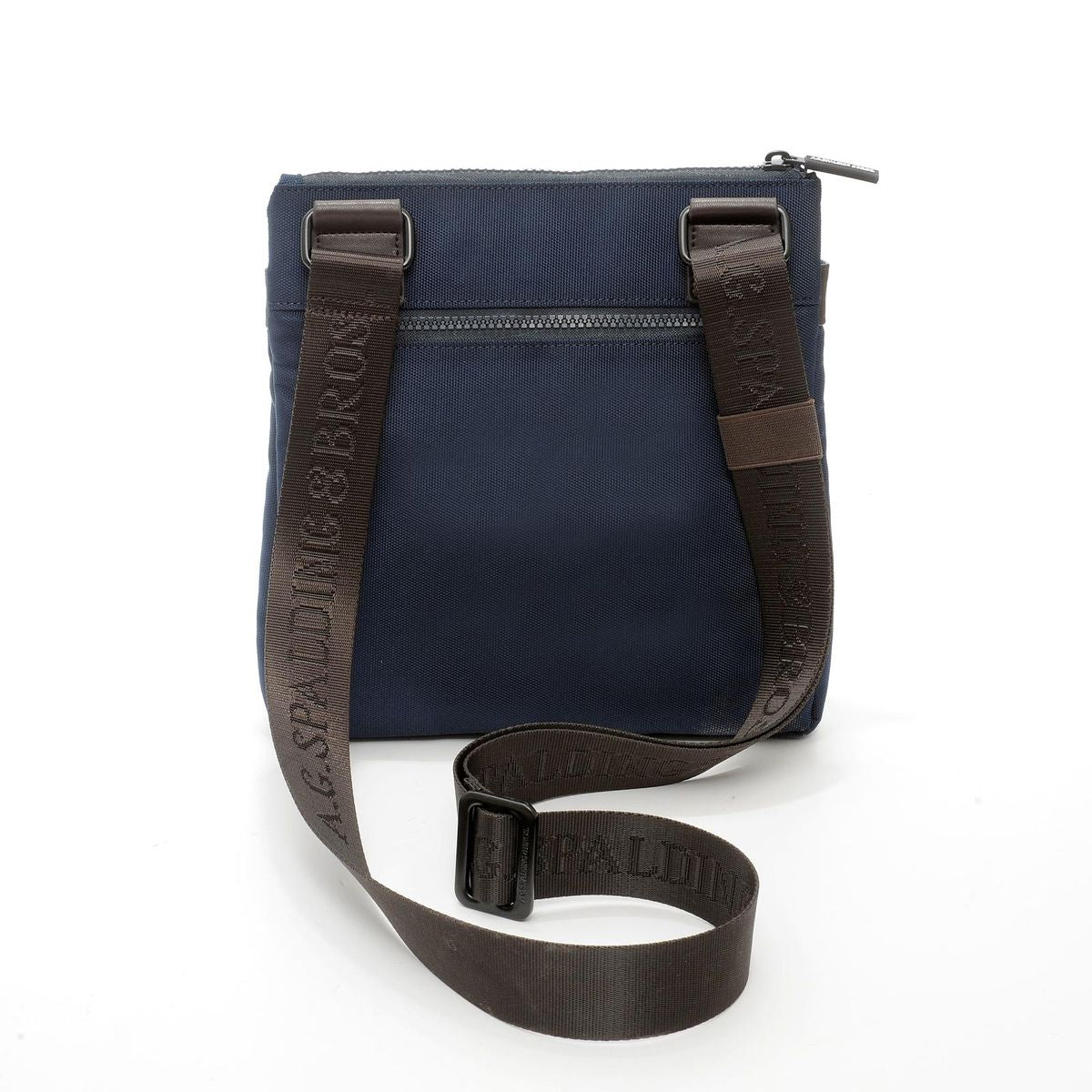 Tracolla Spalding & Bros Cross Body Bag Smart in pelle blù