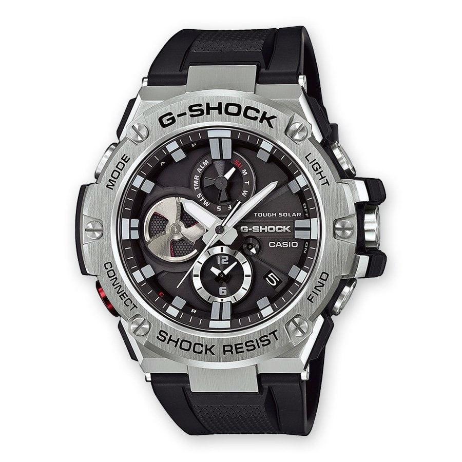 Casio G-Shock GST-B100-1aer ricarica solare