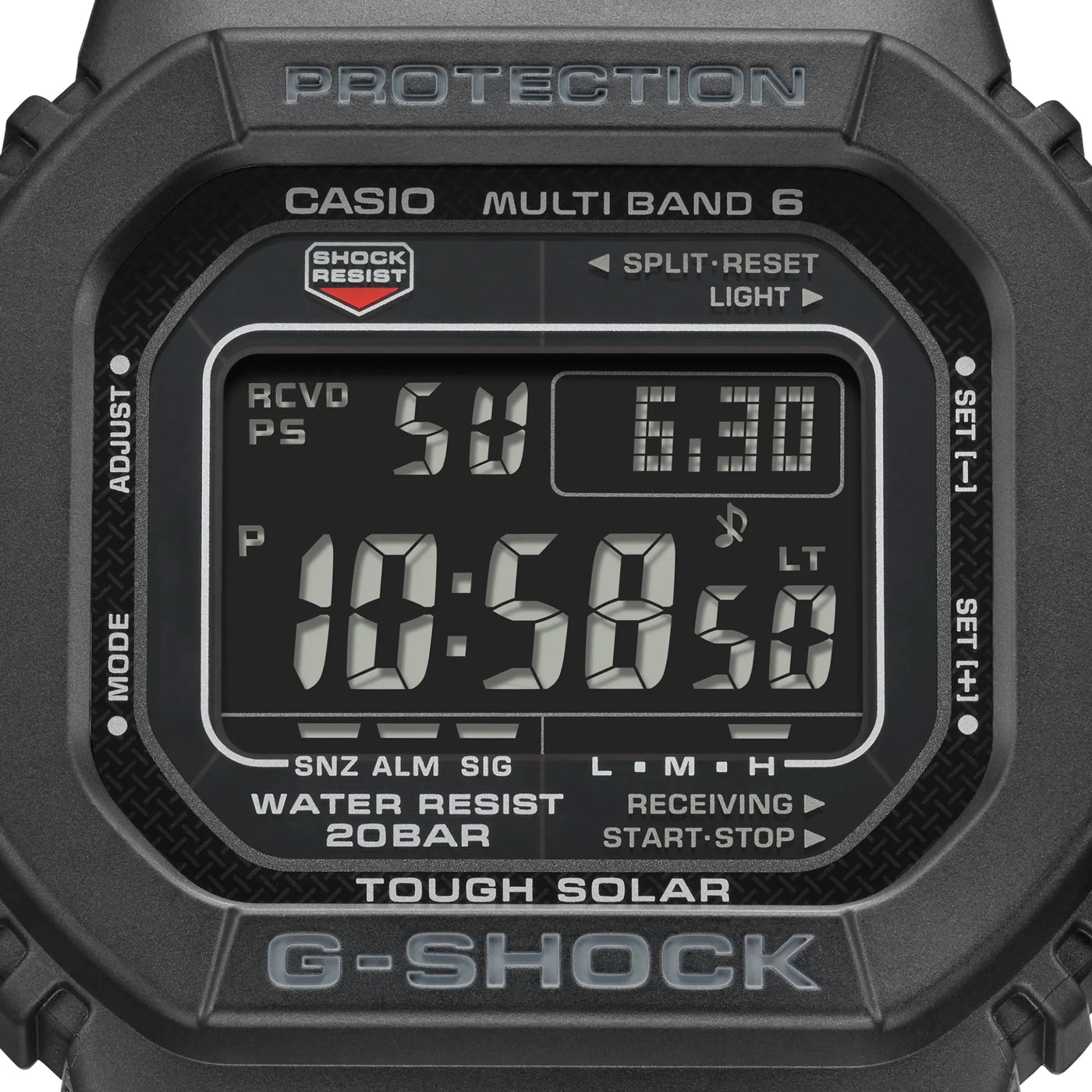 Orologio G-Shock GW-M5610U-1BER radio controllato e carica solare
