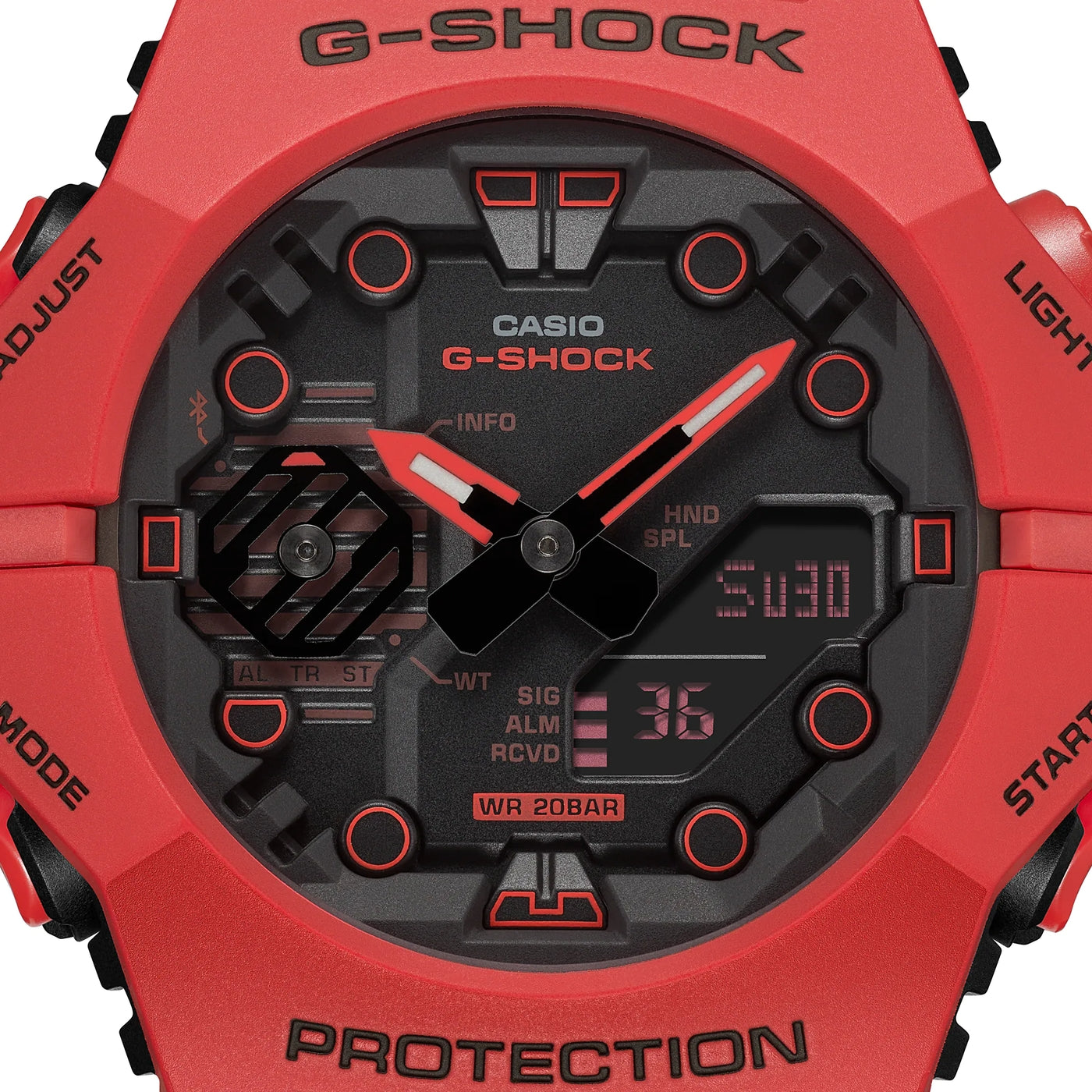 Orologio G-Shock GA-B001-4AER rosso Bluetooth