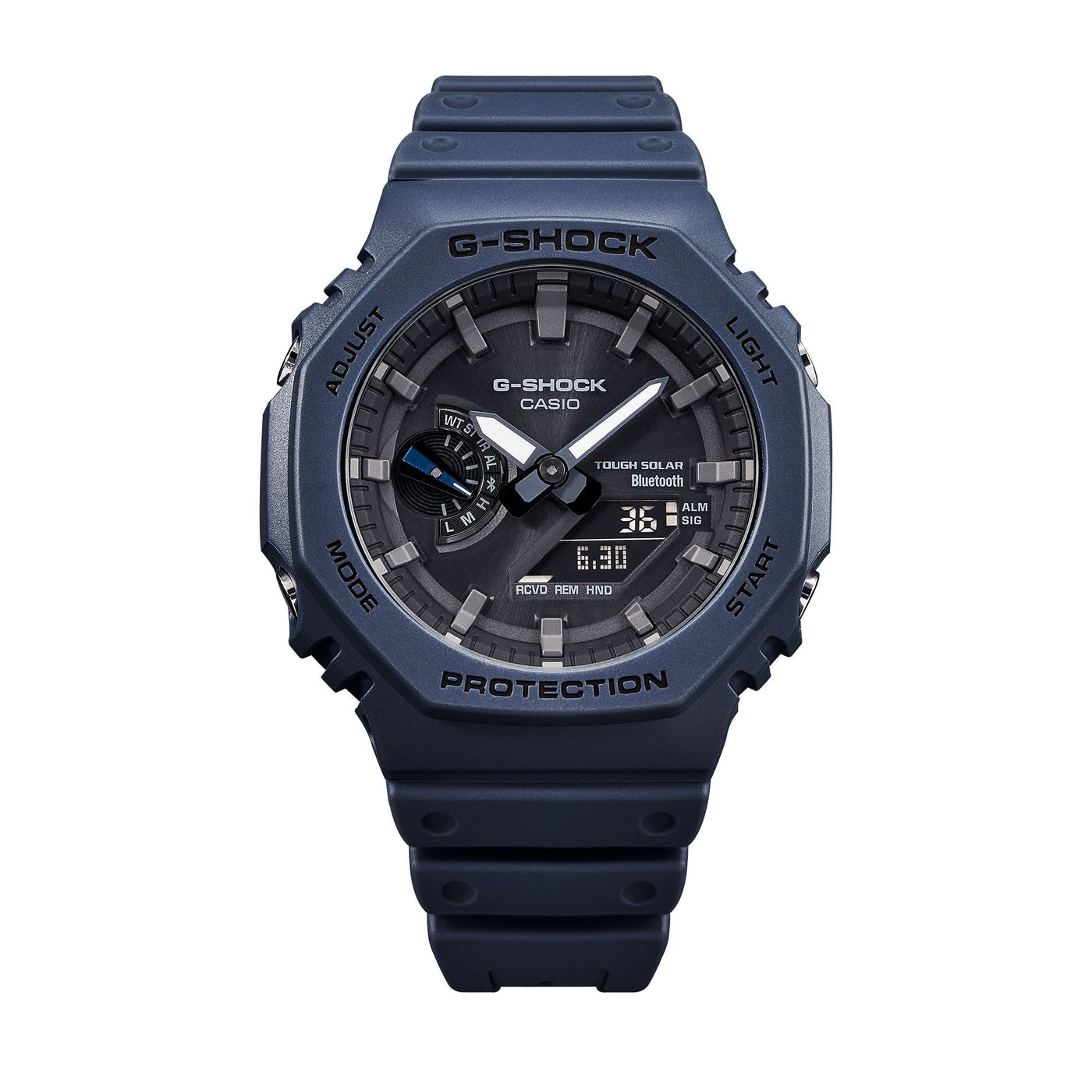 Orologio G-Shock blu GA-B2100-2AER a carica solare e bluetooth