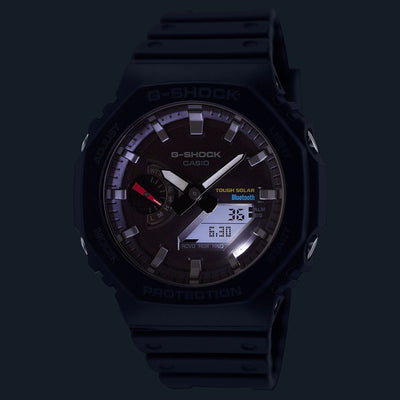 Orologio G-Shock blu GA-B2100-2AER a carica solare e bluetooth