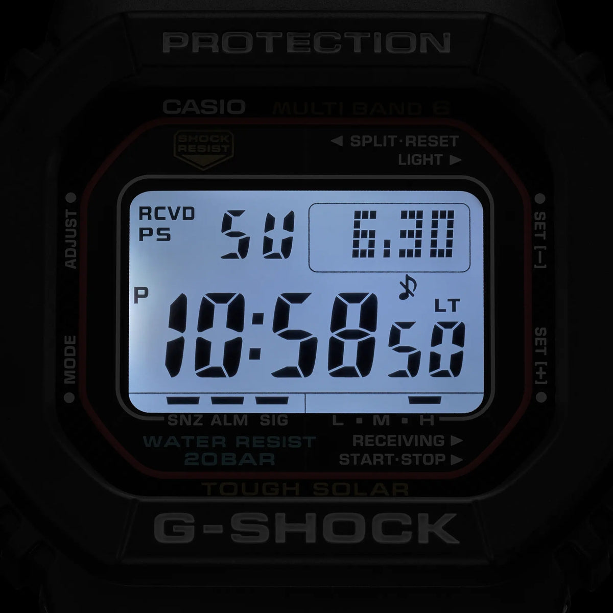 Orologio G-Shock GW-M5610U-1ER carica solare e radio controllato
