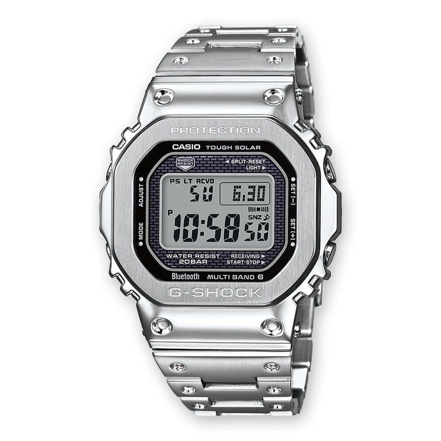 Orologio G-Shock GMW-B5000D-1ER cassa e bracciale acciaio