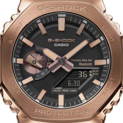 Orologio G-Shock GM-B2100GD-5AER in acciaio dorato rosa