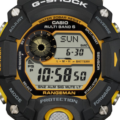 Orologio G-Shock GW-9400Y-1ER Rangeman giallo emergenza