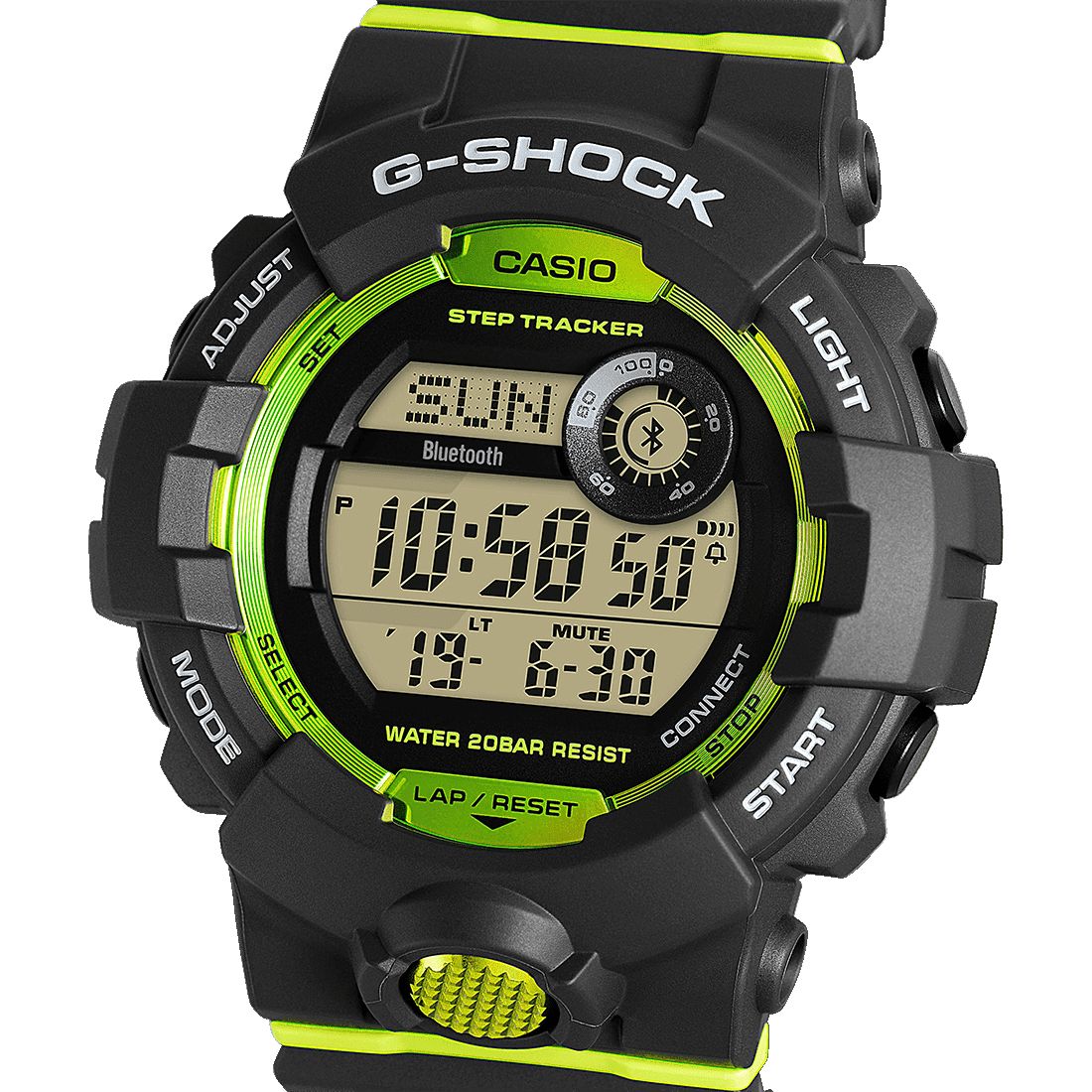 Orologio G-Shock GBD-800-8ER contapassi grigio e verde