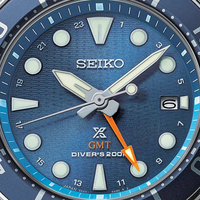 Orologio Seiko Prospex SFK001J1 Sumo GMT carica solare blu