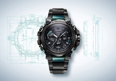 Orologio G-Shock MTG-B3000BD-1A2ER acciaio e carbonio verde