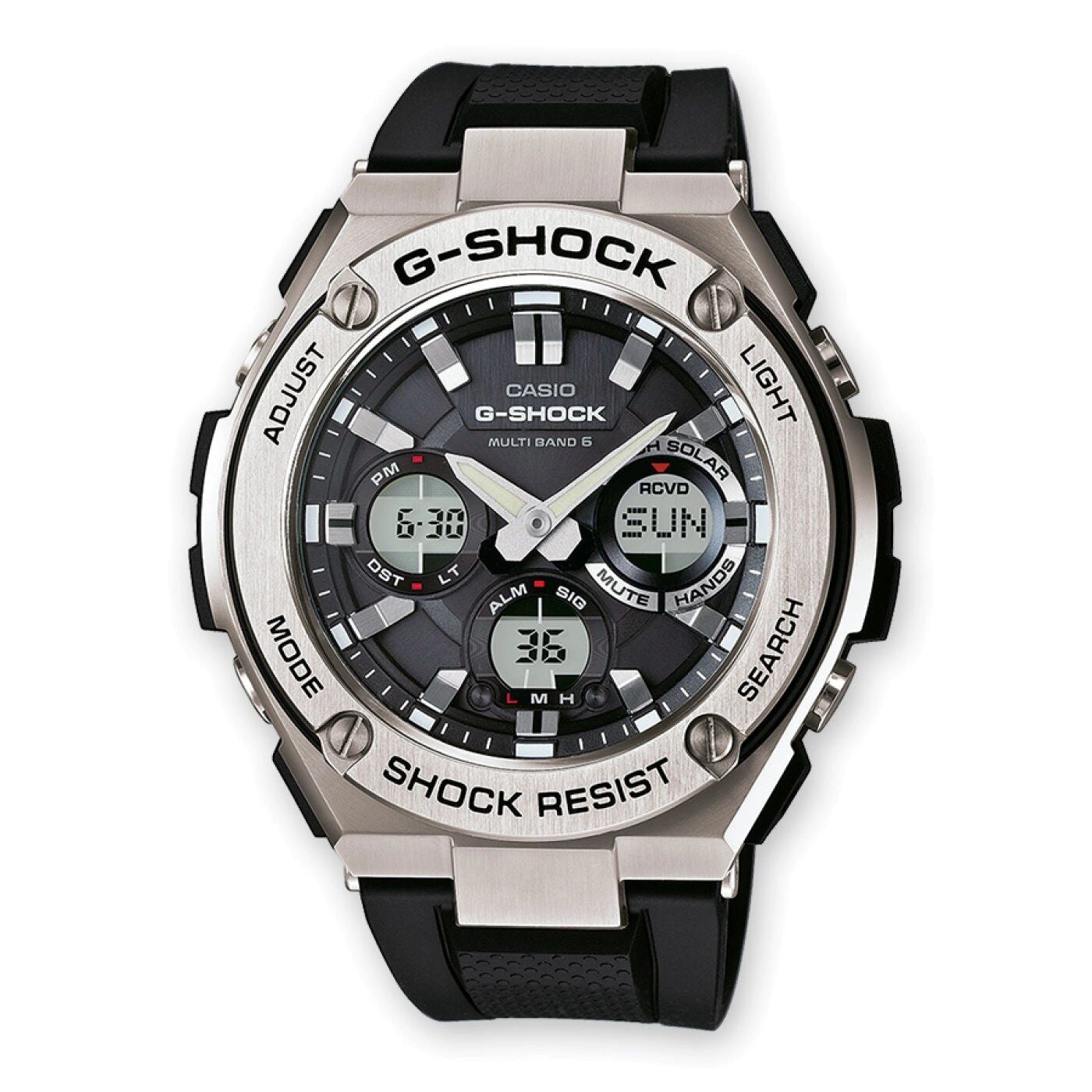 Orologio G-Shock GST-W110-1AER radiocontrollato e ricarica solare