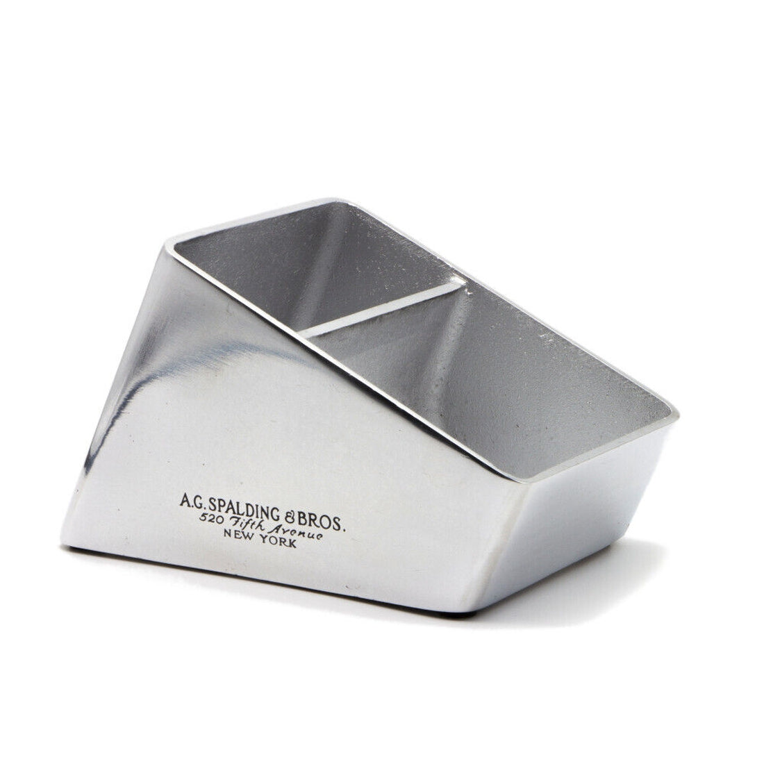 Porta penne e clip Spalding & Bros in fusione d'alluminio