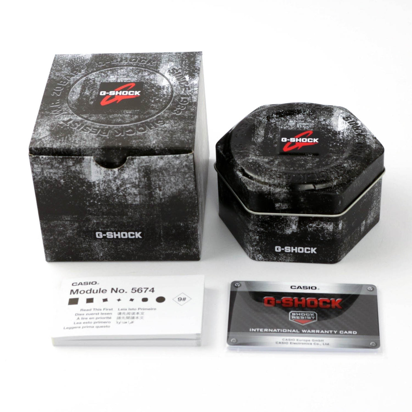 Orologio G-Shock GA-2100-1A1ER nero Stealth total black