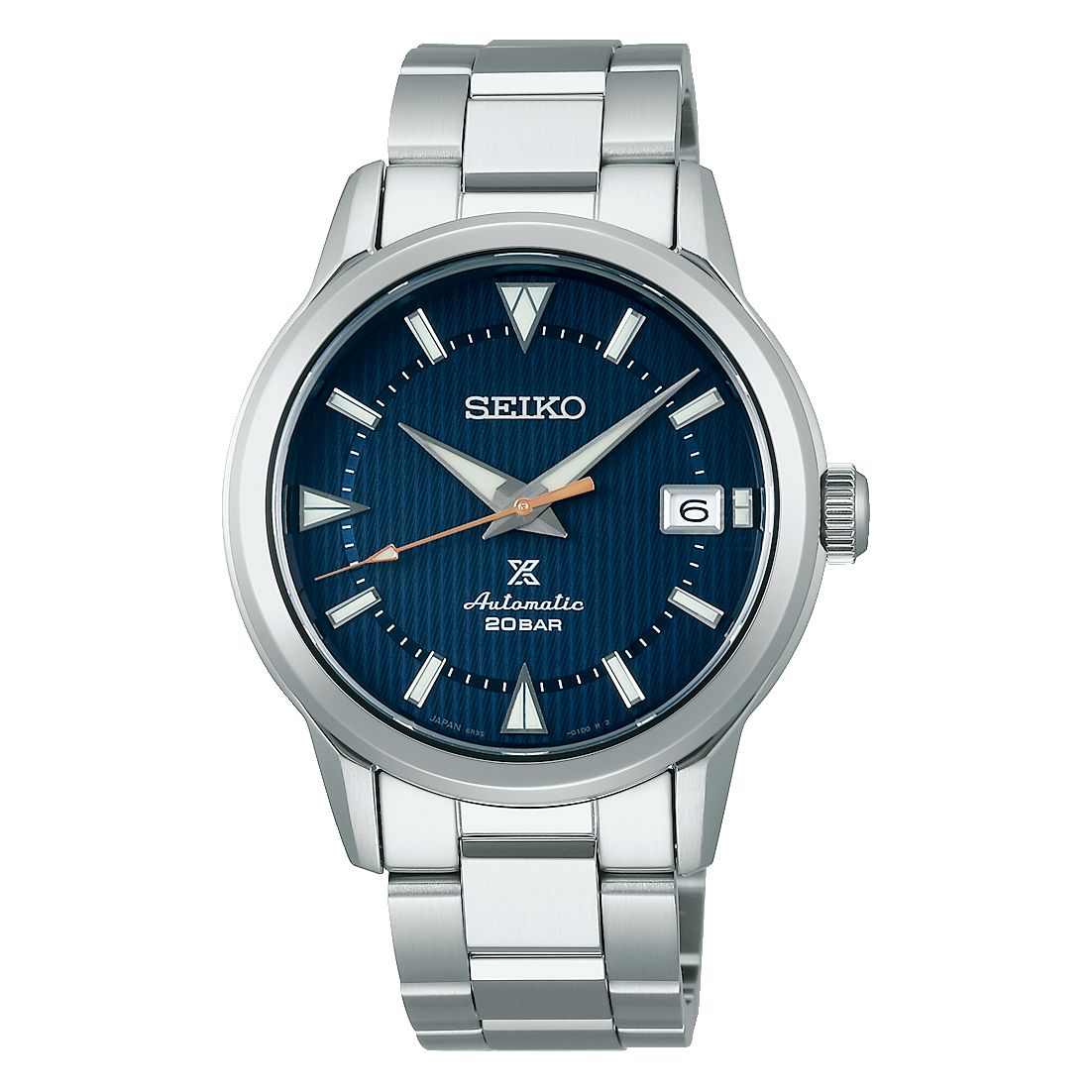 Orologio SPB249J1 Seiko Prospex  Alpinist stile vintage blu